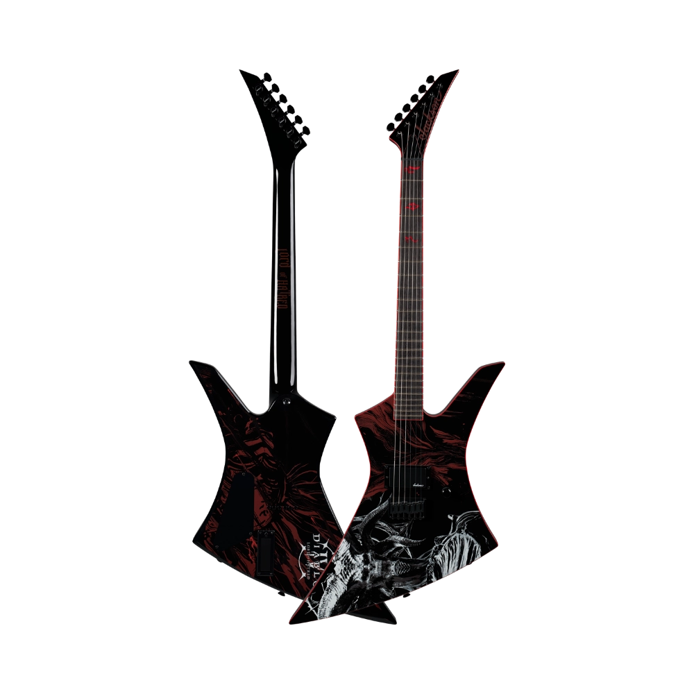 Jackson 2919988539 X Series Limited Edition Kelly KE HT, Diablo Electric Guitar