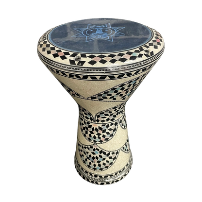 Egyptian Derbake Ceramic Style