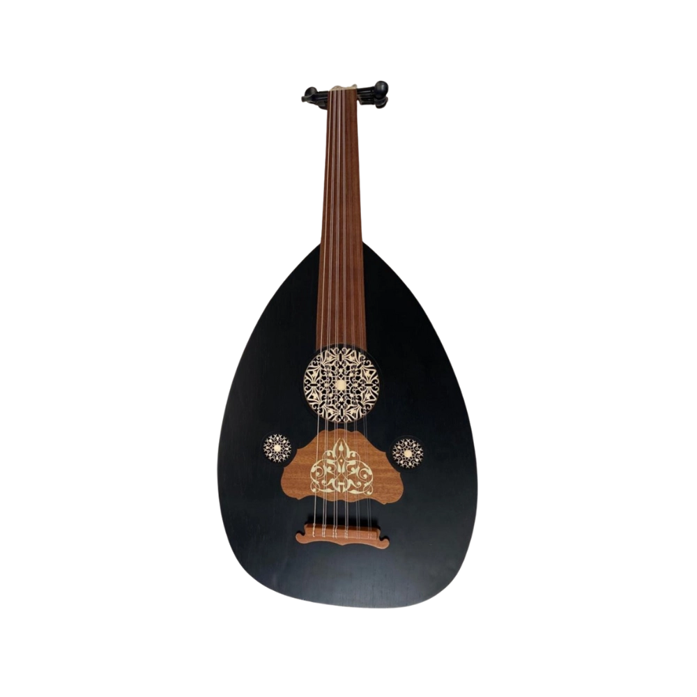 Zeryab Iraqi Oud Black with Fixed Bridge