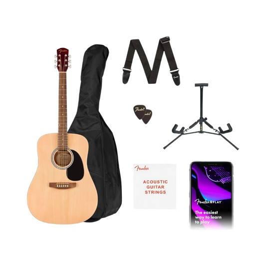 Fender 0971910421 FA-25 Acoustic Guitar Pack