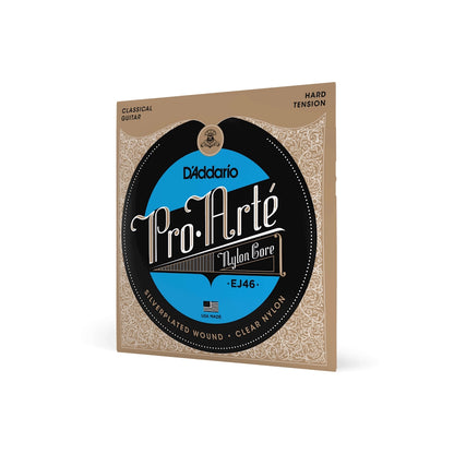 D'addario Hard Tension Nylon Classical Guitar Strings EJ46