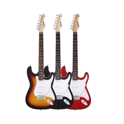 Aria STG-003 SSS Stratocaster Electric Guitar (Multiple Colors Available)