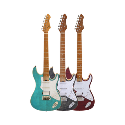 Aria 714-MK2-Fullerton HSS Electric Guitar (Multiple Colors Available)