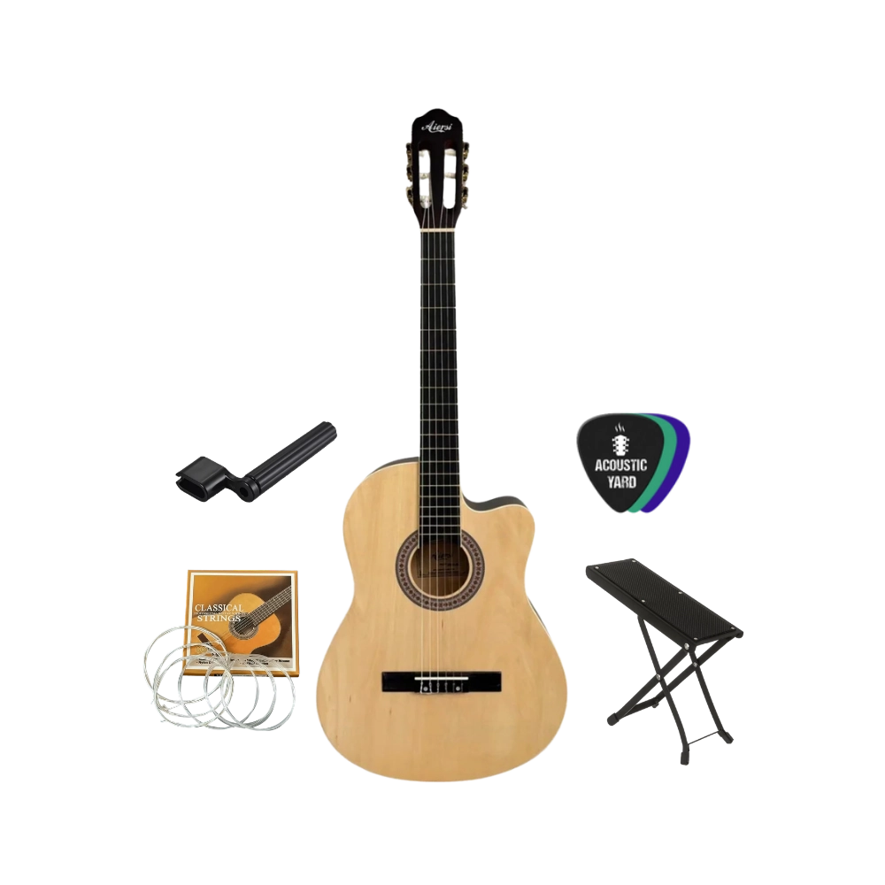 Aiersi Classical Guitar Bundle