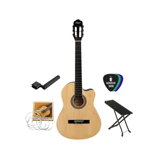 Aiersi Classical Guitar Bundle