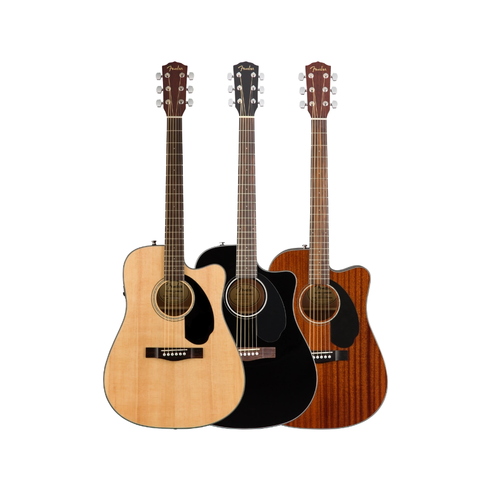 Fender CD-60SCE Dreadnought Electro-Acoustic Guitar (Multiple Colors Available)