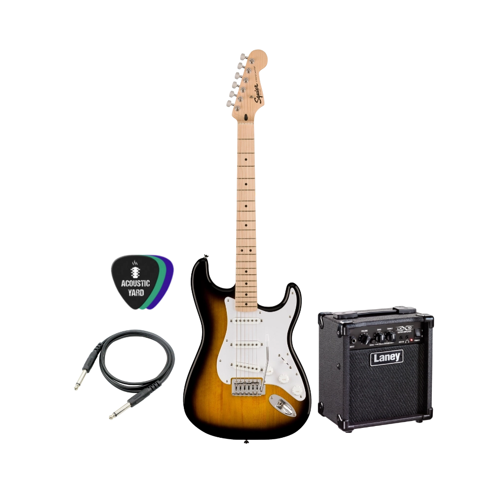 Fender's Squier Sonic Stratocaster with Laney LX10 Bundle