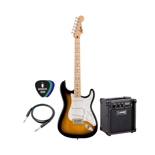 Fender's Squier Sonic Stratocaster with Laney LX10 Bundle