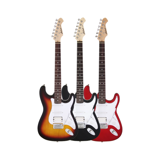 Aria STG-004 HSS Electric Guitar (Multiple Colors Available)