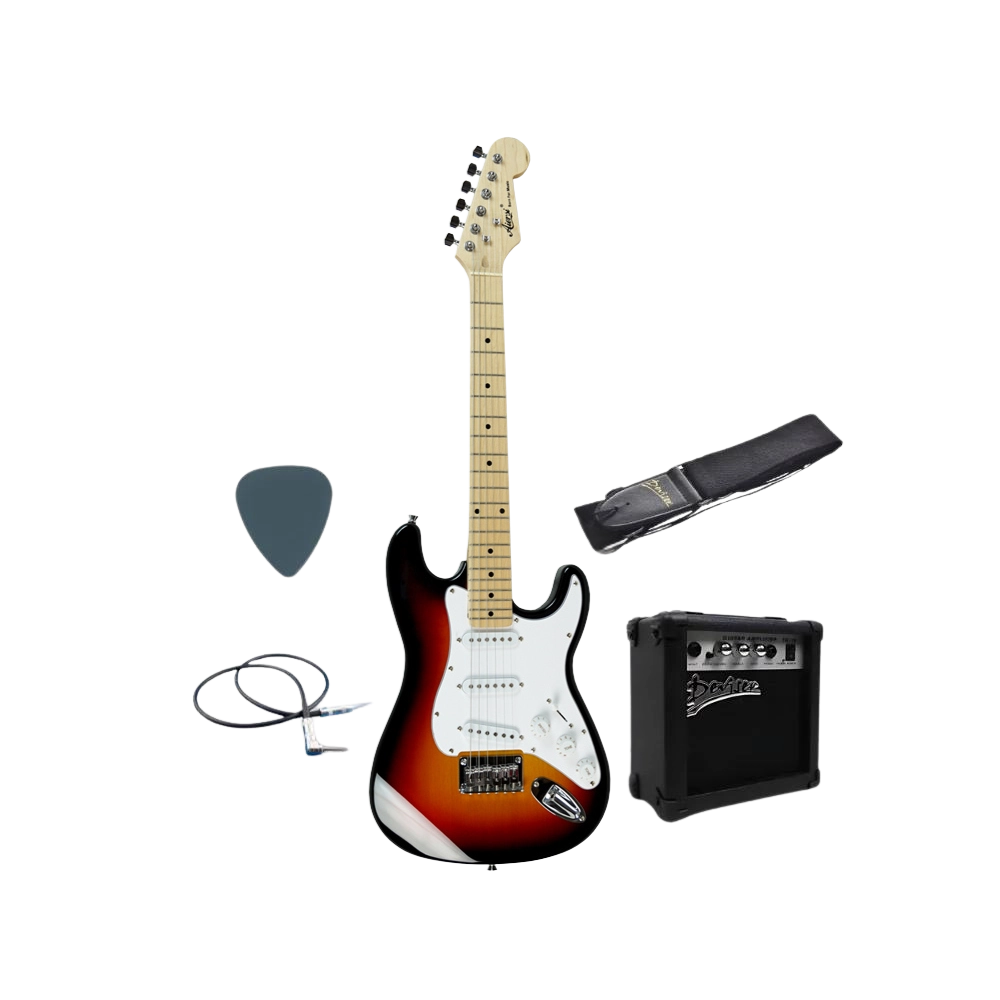 Aiersi Electric Guitar SSS Bundle