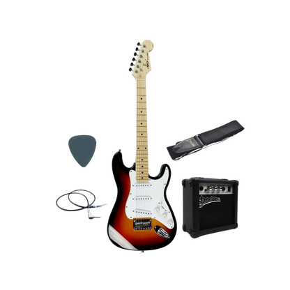 Aiersi Electric Guitar SSS Bundle