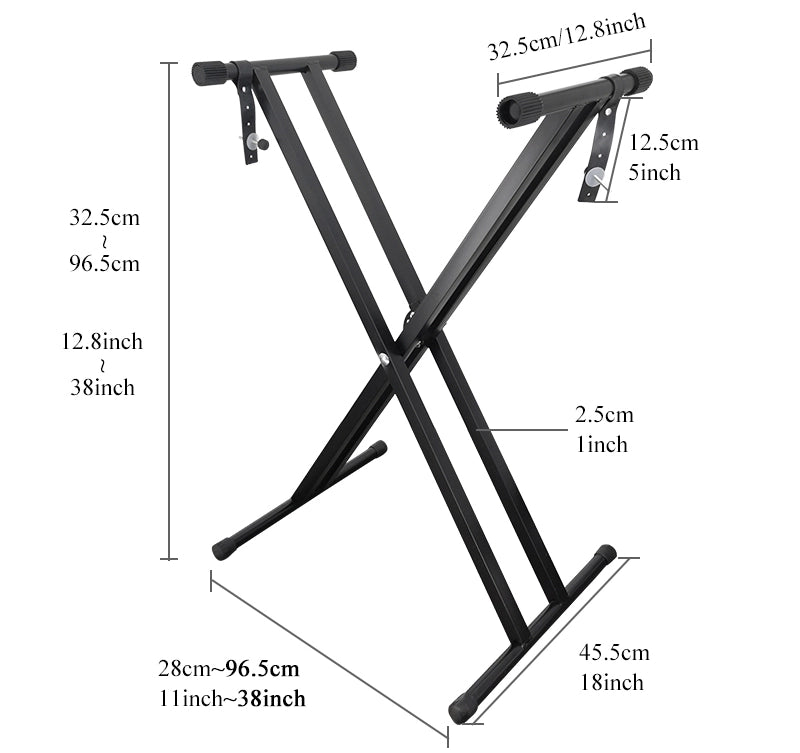 Aiersi double X Keyboard Stand
