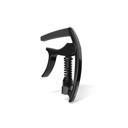 D'Addario Tri-Action Capo, Adjustable Tension, Black PW-CP-09