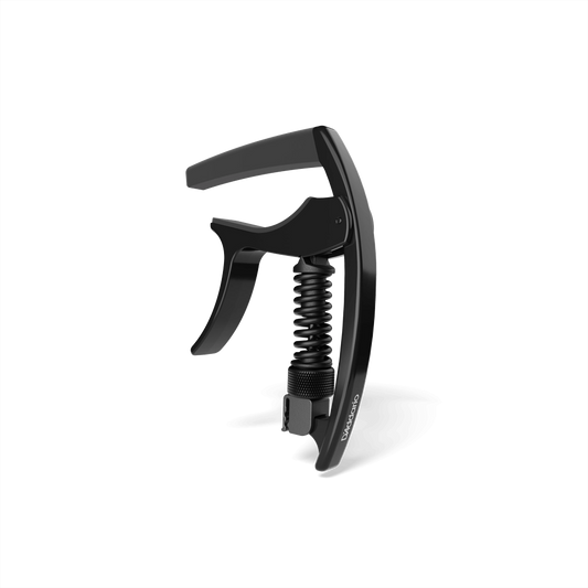 D'Addario Tri-Action Capo, Adjustable Tension, Black PW-CP-09