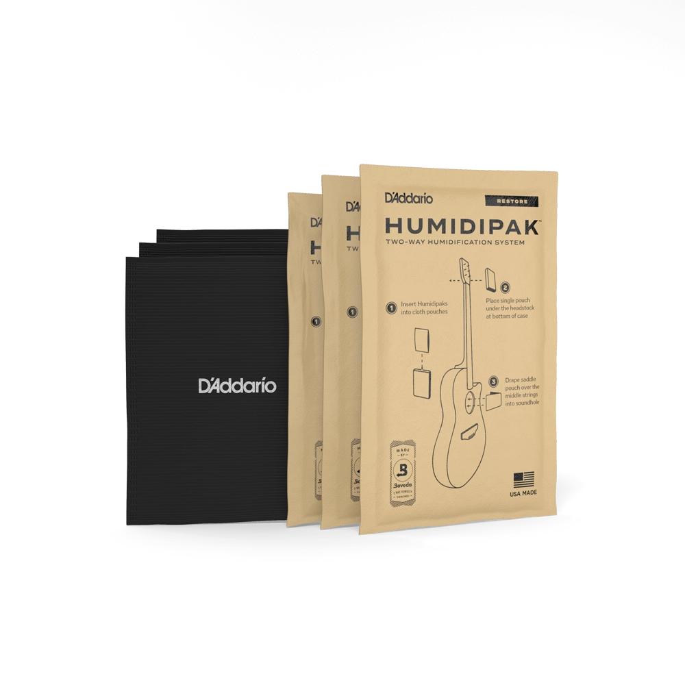 D'Addario Humidipak Restore Automatic Humidity conditioning System PW-HPK-03