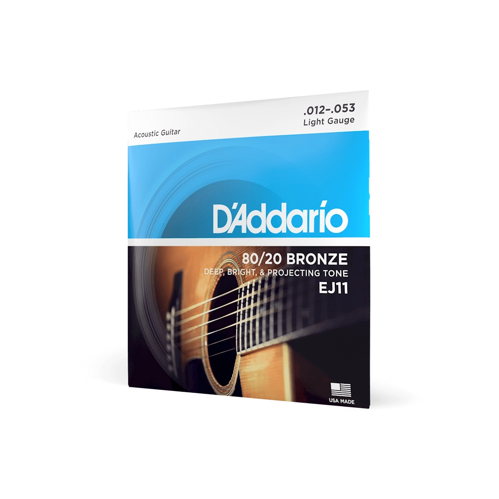 daddario ej11 12 53 80 20 bronze regular light acoustic guitar strings shop store beirut lebanon