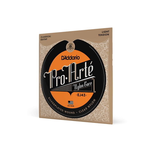 D'Addario Light Tension Nylon Classical Guitar Strings EJ43