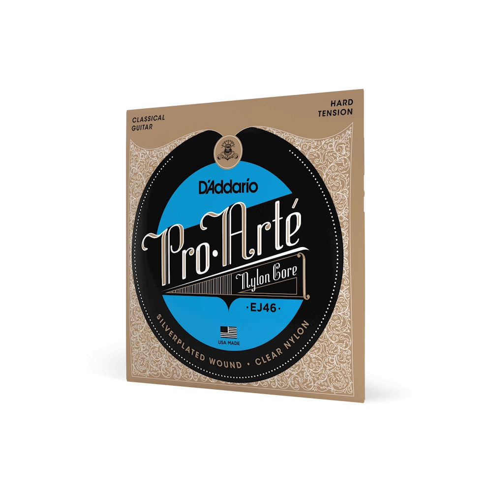 D'addario Hard Tension Nylon Classical Guitar Strings EJ46