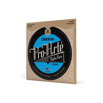 D'addario Hard Tension Nylon Classical Guitar Strings EJ46