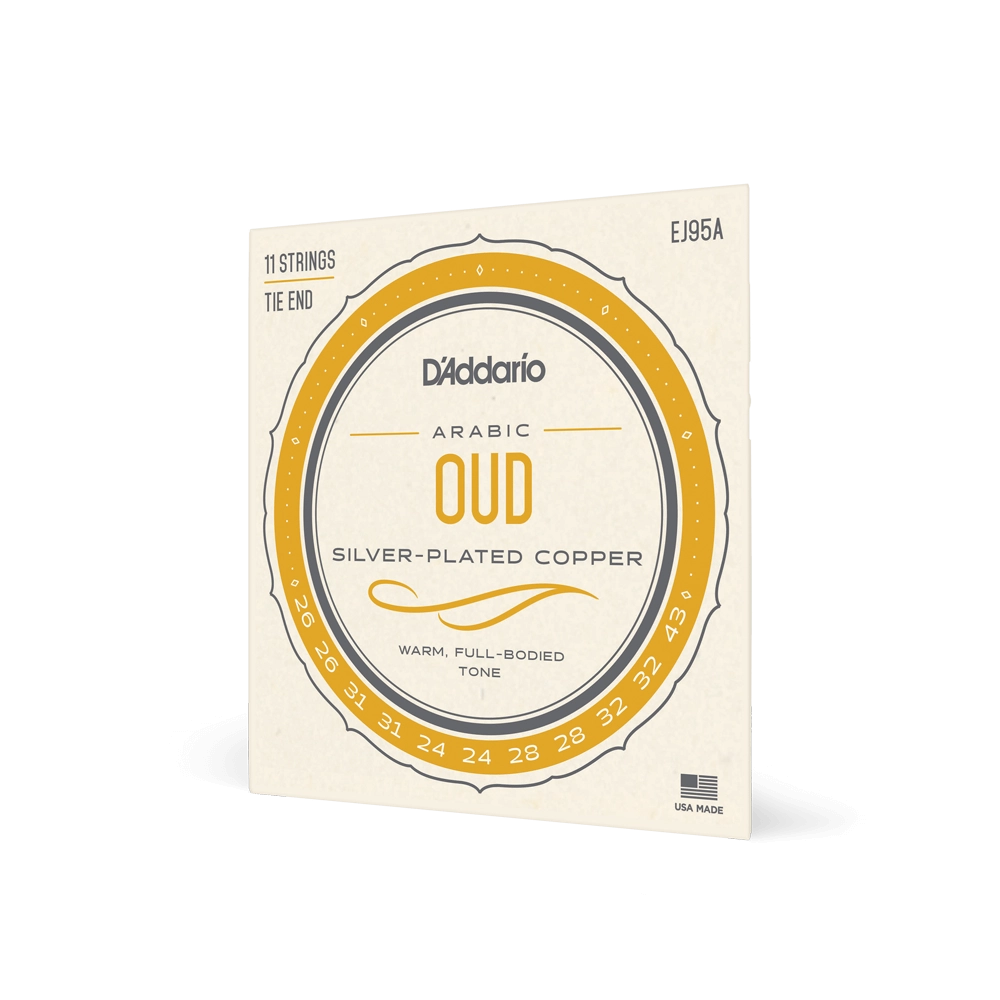 D'Addario Oud Normal Tension 11-String Set for Arabic Tuning EJ95A