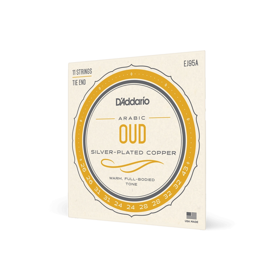 D'Addario Oud Normal Tension 11-String Set for Arabic Tuning EJ95A