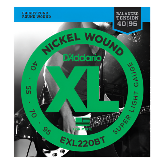 D'Addario 40-95 EXL220BT Bass strings