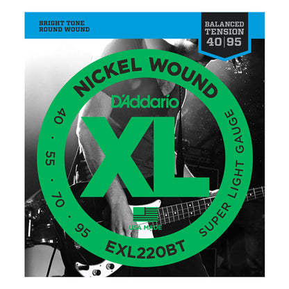 D'Addario 40-95 EXL220BT Bass strings